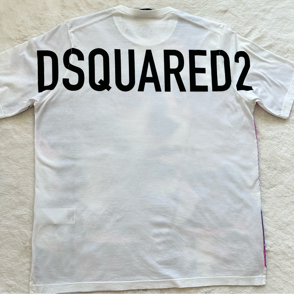 New!!! Dsquared2 Men Tshirt Size L Authentic Reta… - image 2